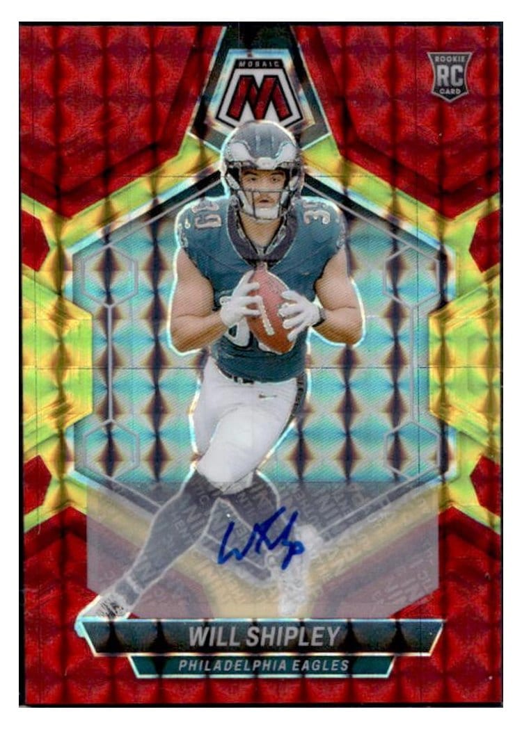 2024 Panini Mosaic Base Set Will Shipley #386 card