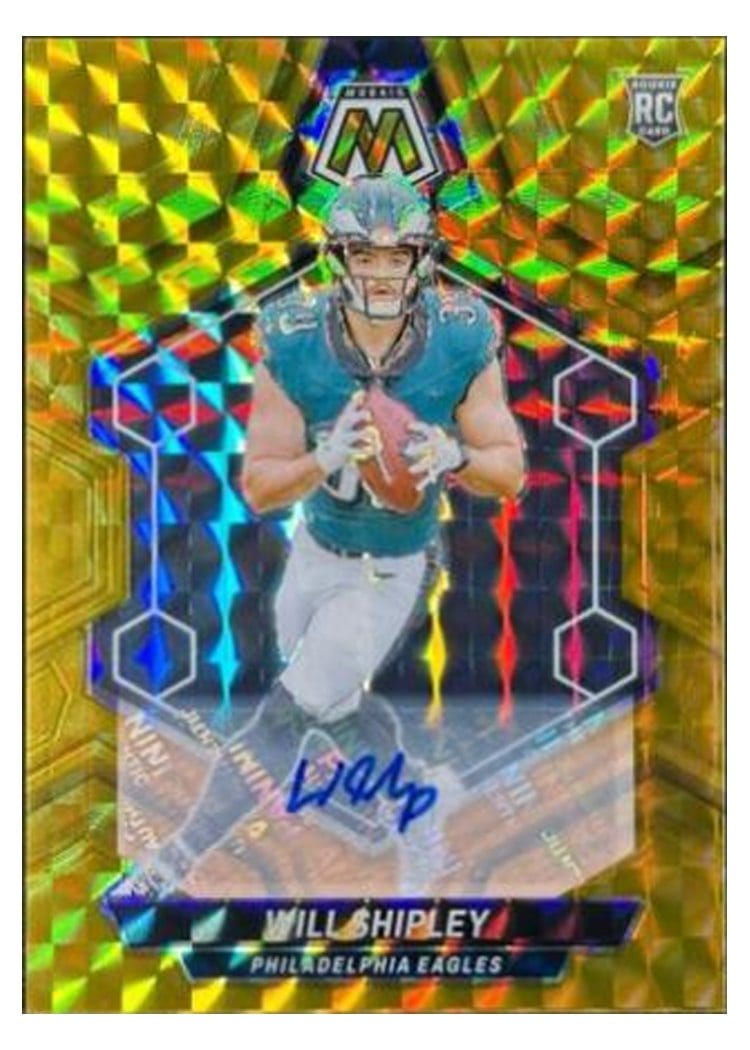 2024 Panini Mosaic Base Set Will Shipley #386 card
