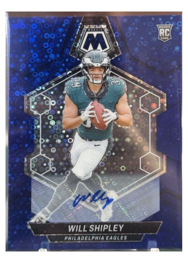 2024 Panini Mosaic Base Set Will Shipley #386 card