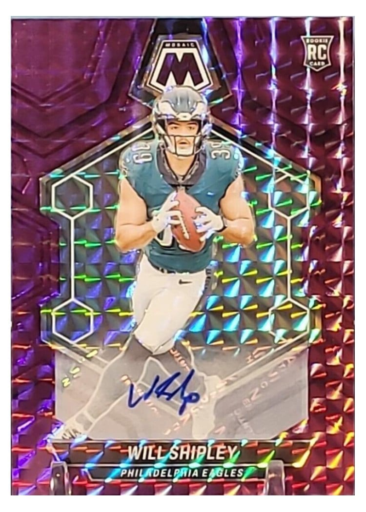 2024 Panini Mosaic Base Set Will Shipley #386 card