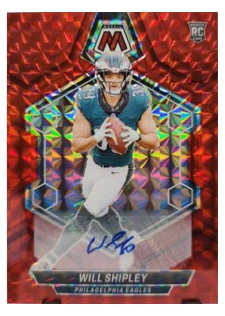 2024 Panini Mosaic Base Set Will Shipley #386 card