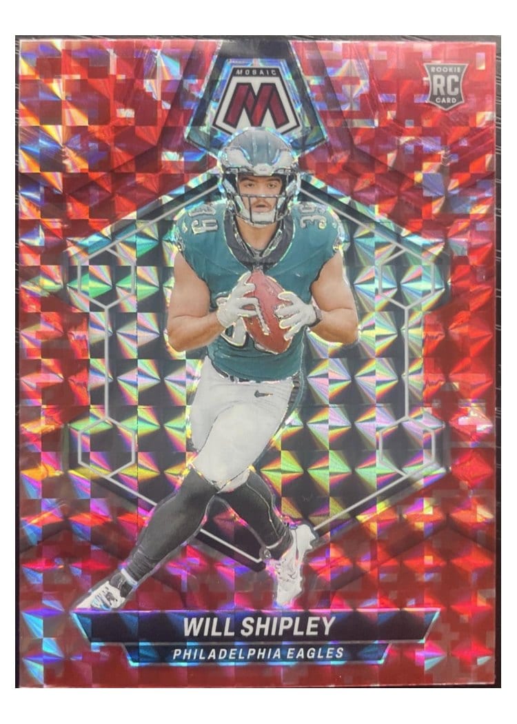 2024 Panini Mosaic Base Set Will Shipley #386 card