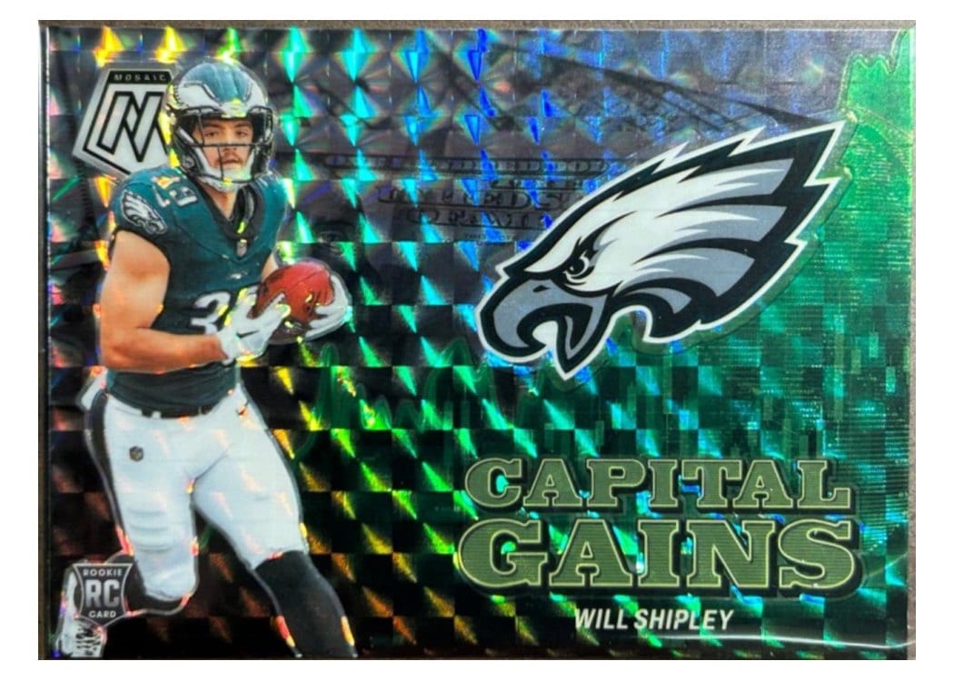 2024 Panini Mosaic Capital Gains Mosaic Will Shipley #3 card