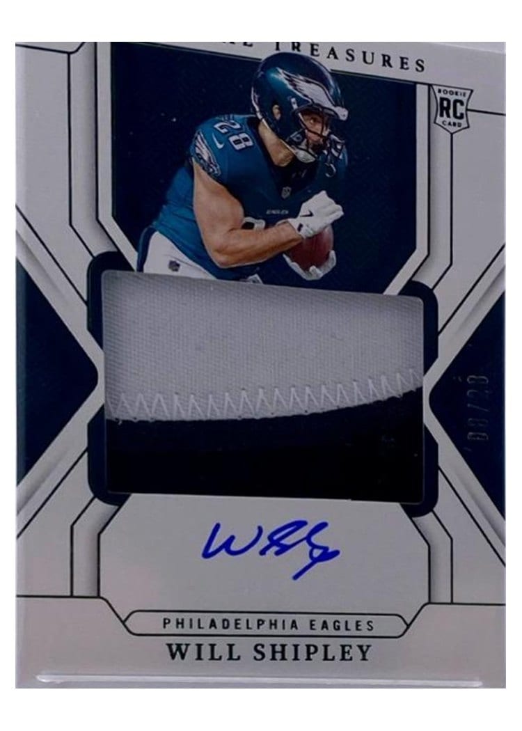 2024 Panini National Treasures Base Set Will Shipley #183 card