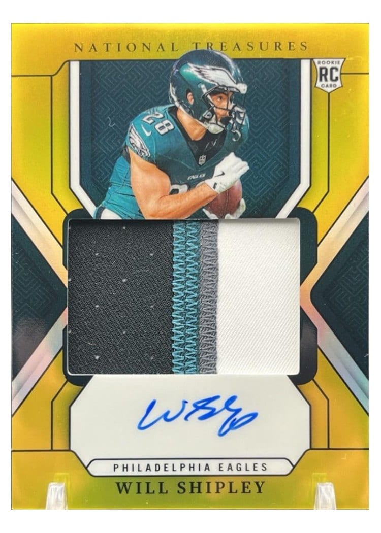 2024 Panini National Treasures Base Set Will Shipley #183 card