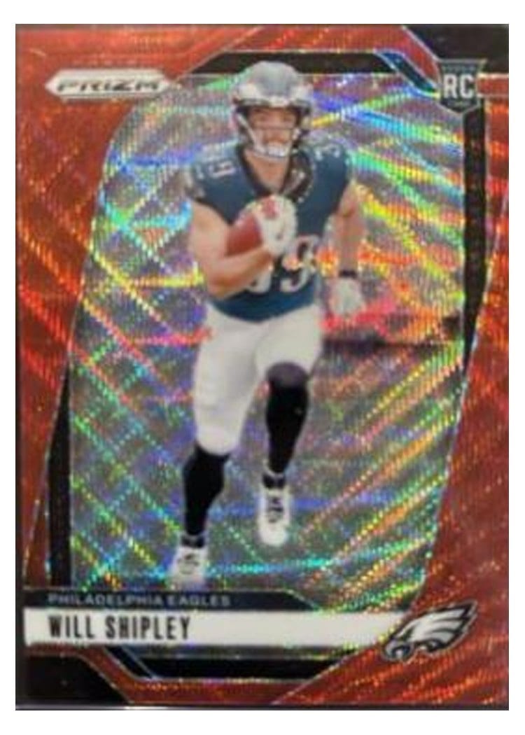 2024 Panini Prizm Base Set Will Shipley #397 card