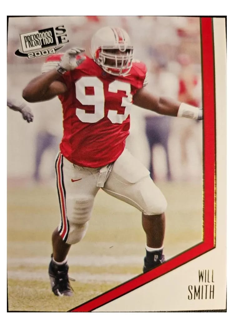 2004 Press Pass Se Will Smith #28 card