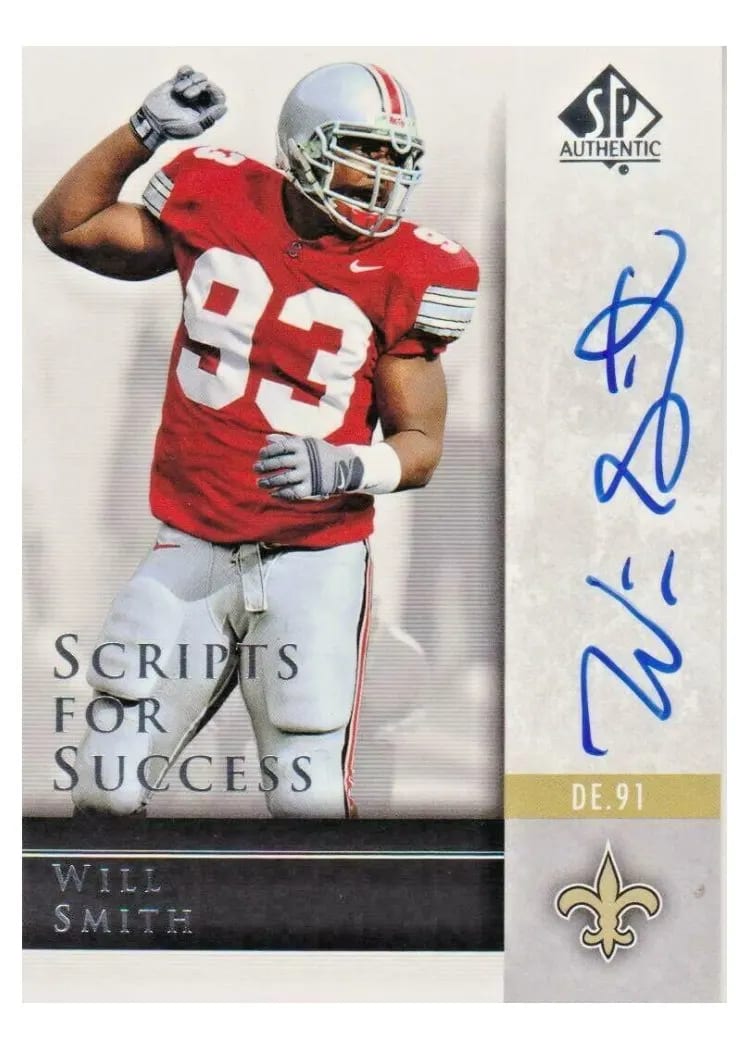 2004 SP Authentic Scripts for Success Autograph Will Smith #SS-WS card