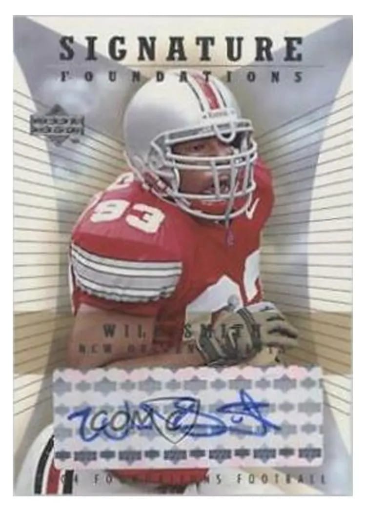 2004 Upper Deck Foundations Signatures Will Smith #SF-WS card