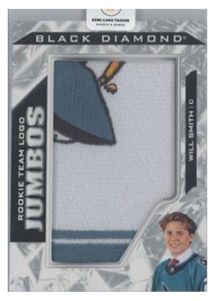 2024-25 Upper Deck Black Diamond Rookie Team Logo Jumbo Puzzle Patch Will Smith #RTL-WS card