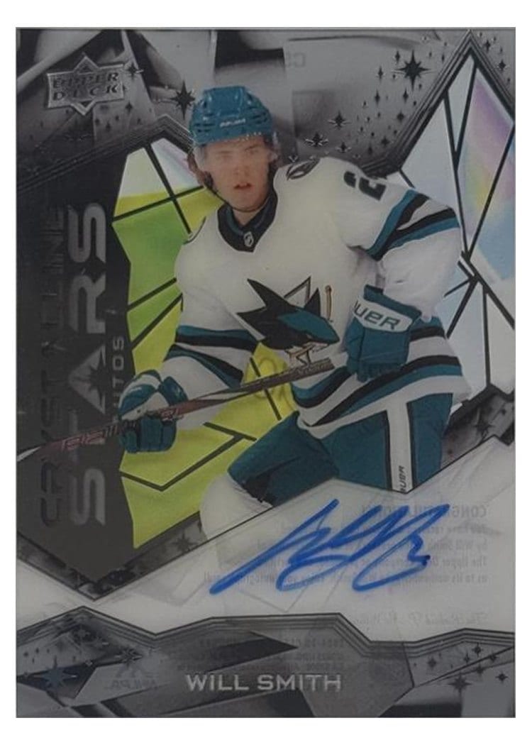 2024-25 Upper Deck Clear Cut Crystalline Stars Will Smith #CSA-WS card