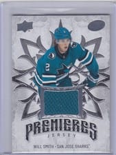 2024-25 Upper Deck Ice Ice Premieres Jersey Will Smith #IPJ-5