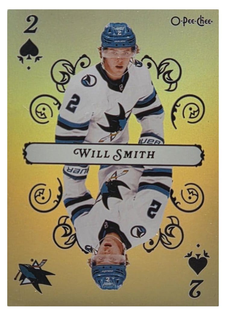 2025-26 O-Pee-Chee Playing Cards Will Smith #2-SPADES card