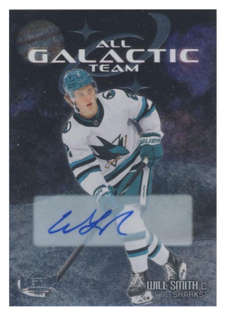 2025-26 SkyBox Metal Universe All-Galactic Team Auto Will Smith #GT-14 card