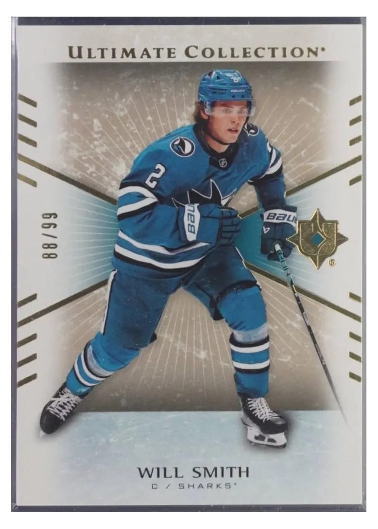 2025 Upper Deck Ultimate Collection Will Smith Gold #9 card