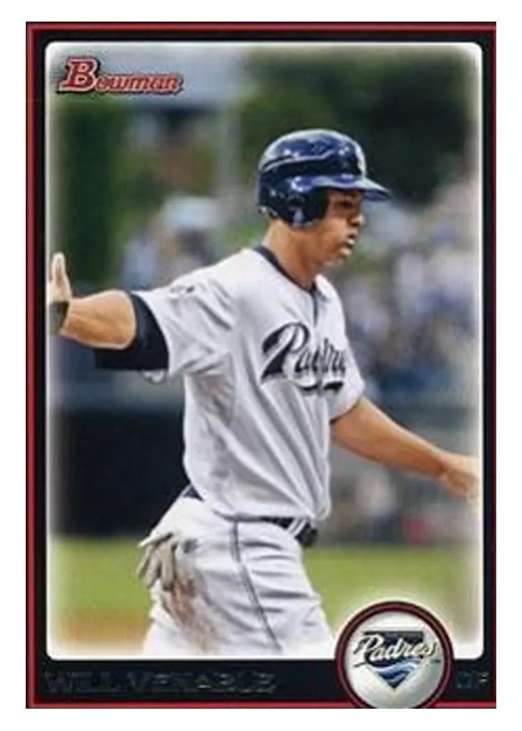 2010 Bowman Will Venable #4 card