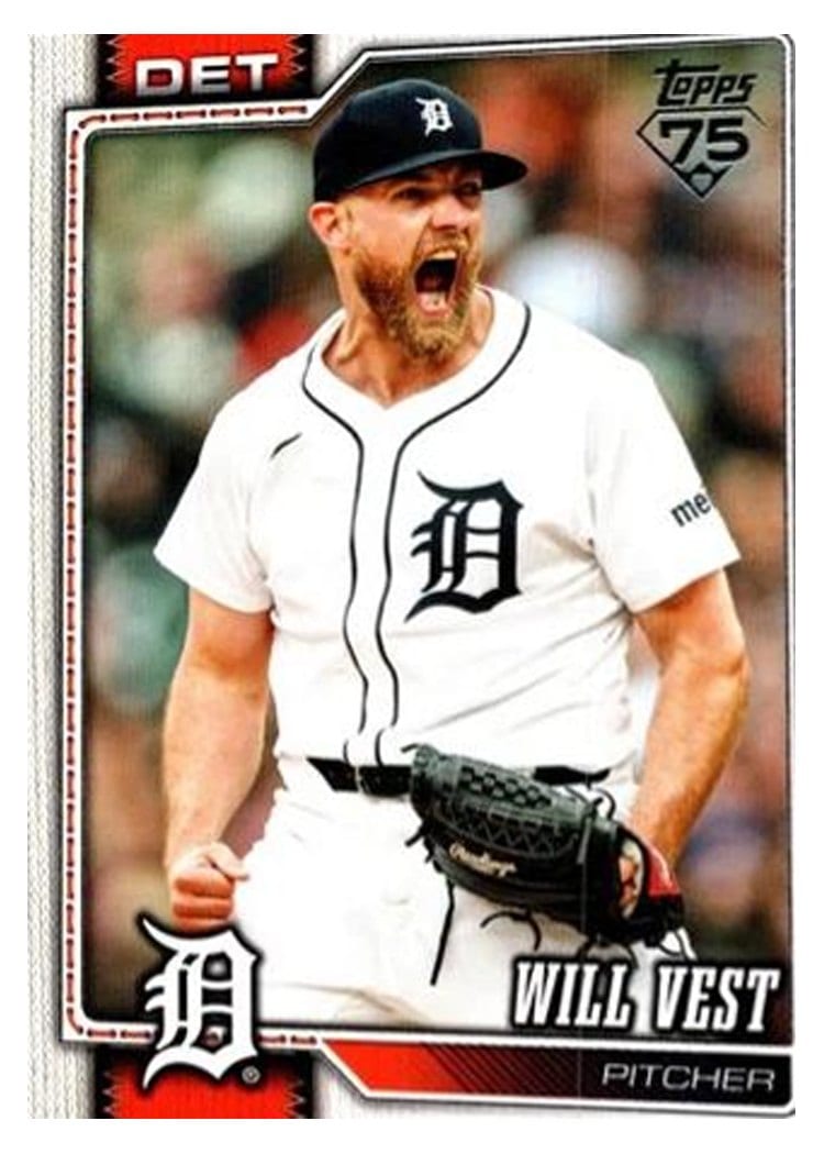 2026 Topps Base Set Will Vest #121 card