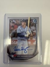 2025 Bowman Chrome Rookie Autographs Will Wagner #CRA-WW card