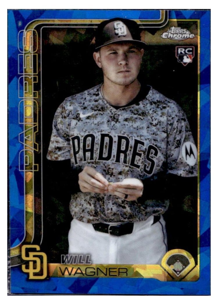 2025 Topps Chrome Update Sapphire Base Set Will Wagner #USC111 card
