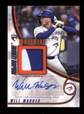 2025 Topps Major League Material Autographs Series Two Will Wagner #MLMA2-WW card