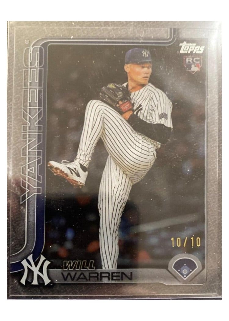 2025 Topps Base Set Will Warren #97 card