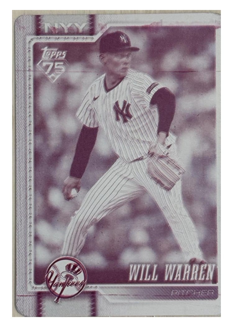 2026 Topps Base Set Will Warren #176 card