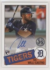 2020 Topps 1985 Topps Baseball Autographs Willi Castro #85A-WCA card