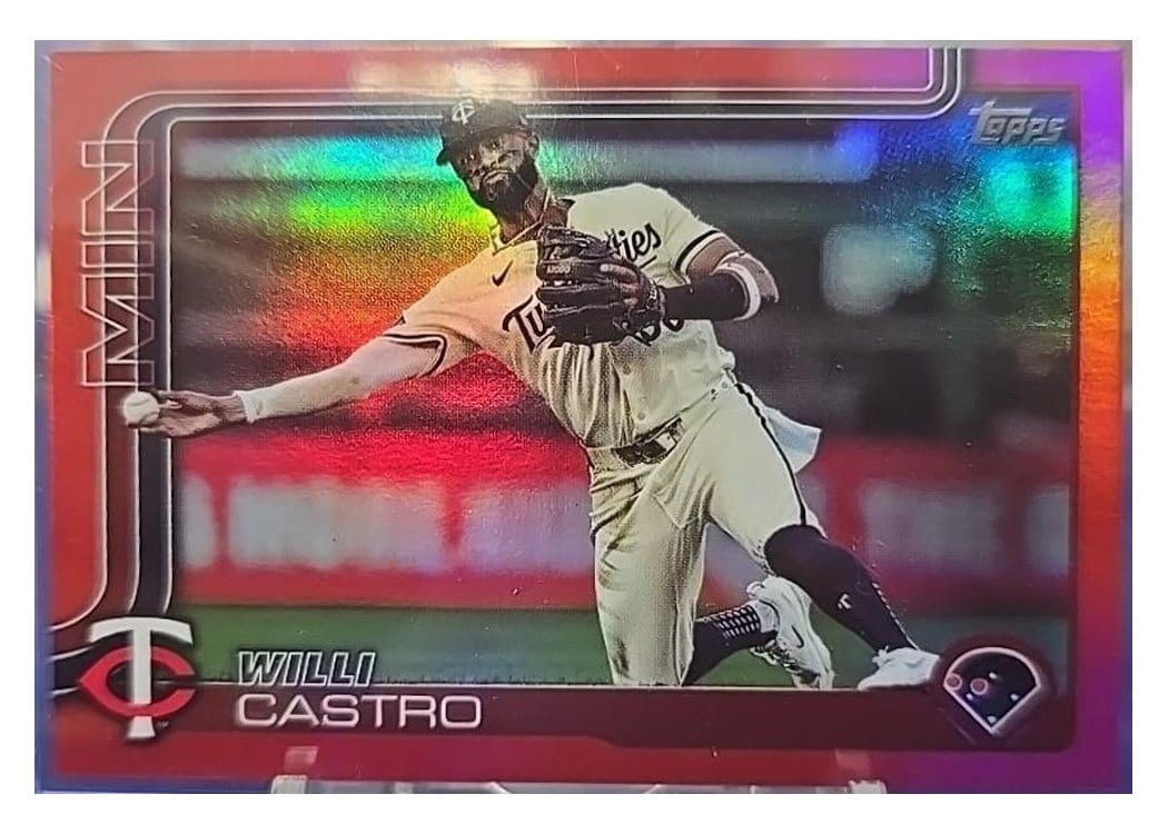 2025 Topps Base Set Willi Castro #155 card