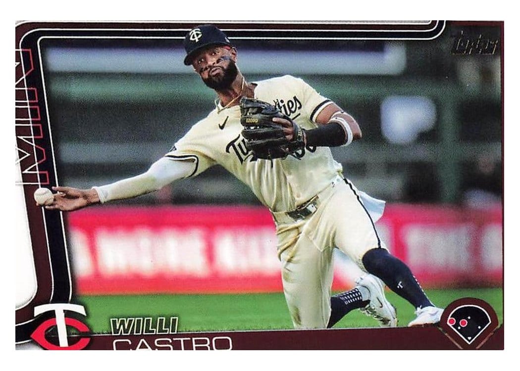 2025 Topps Base Set Willi Castro #155 card