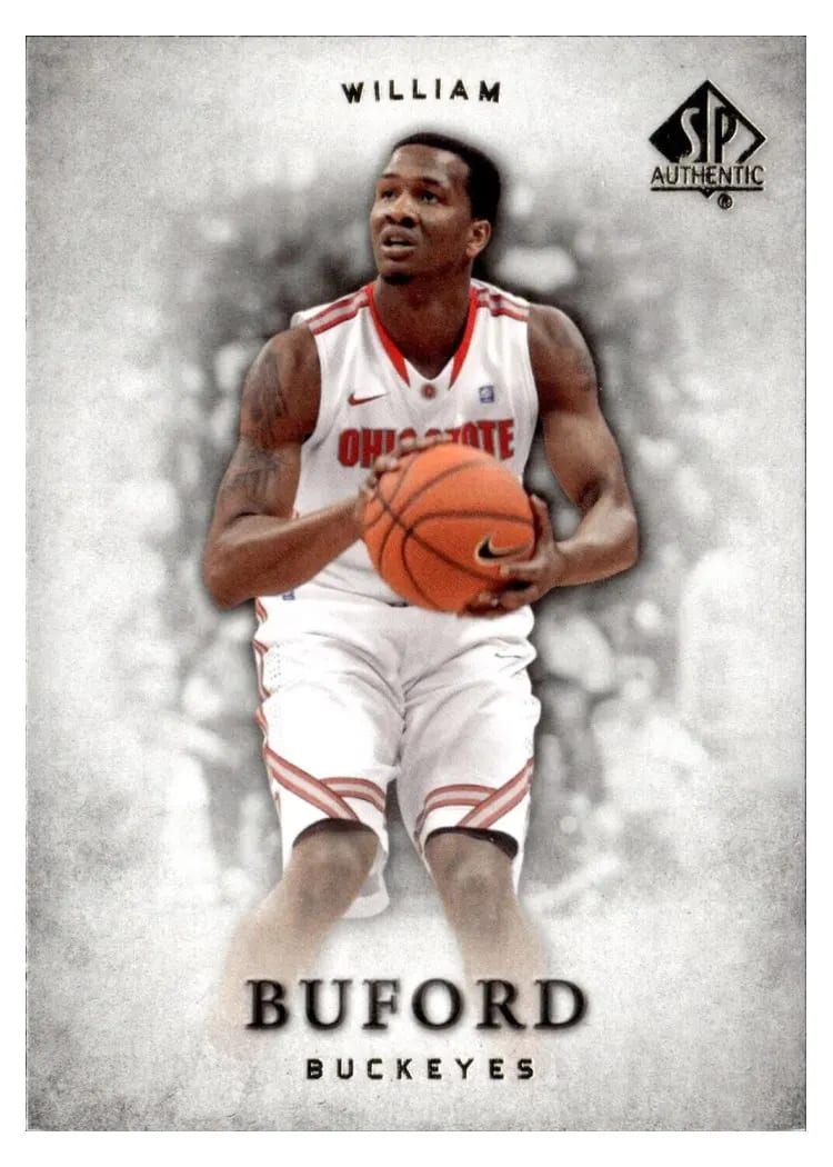 2012 SP Authentic William Buford #44 card