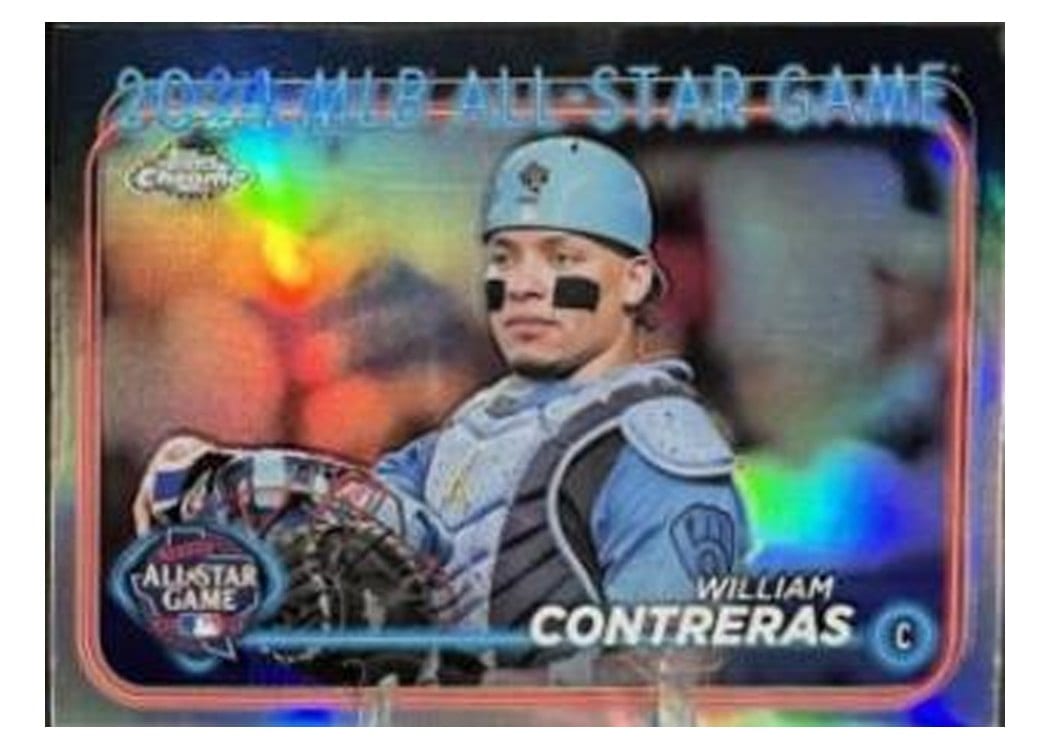 2024 Topps Chrome Update 2024 All-Star Game William Contreras #ASGC-10 card