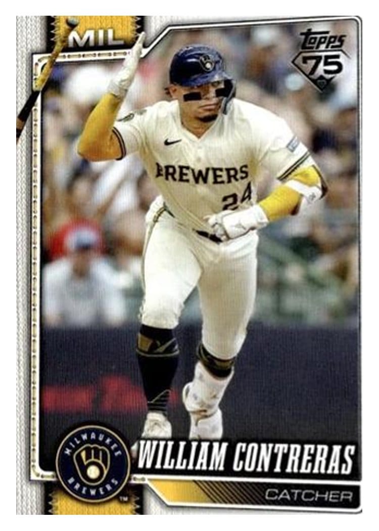 2026 Topps Base Set William Contreras #192 card