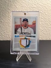 2026 Topps Heritage Clubhouse Collection Relics William Contreras #CCR-WC card