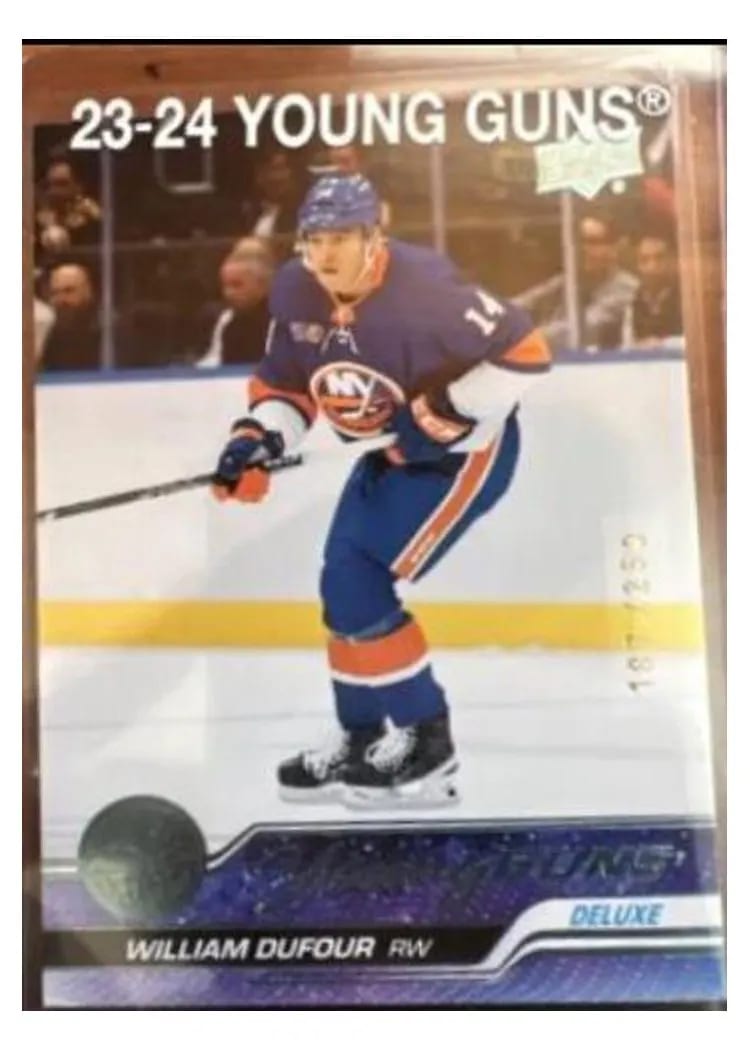 2023 Upper Deck William Dufour #206 card