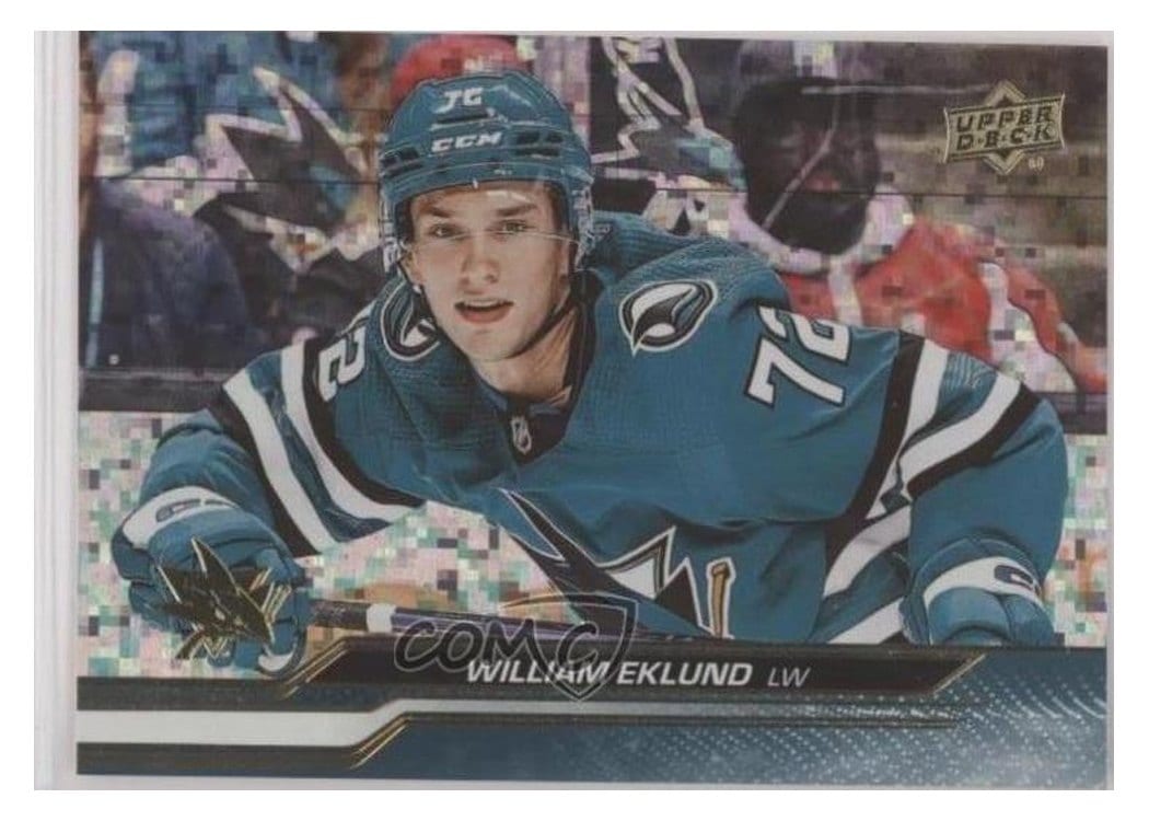 2023-24 Upper Deck Base Set William Eklund #143 card