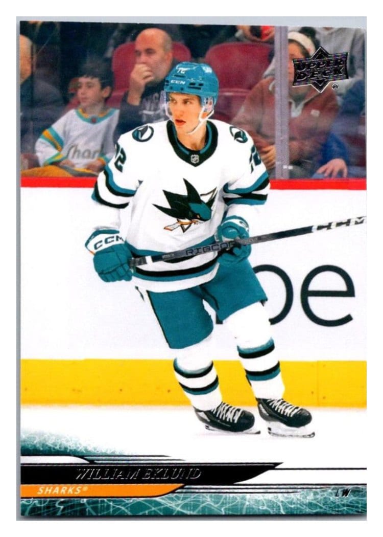 2024-25 Upper Deck Base Set William Eklund #386 card