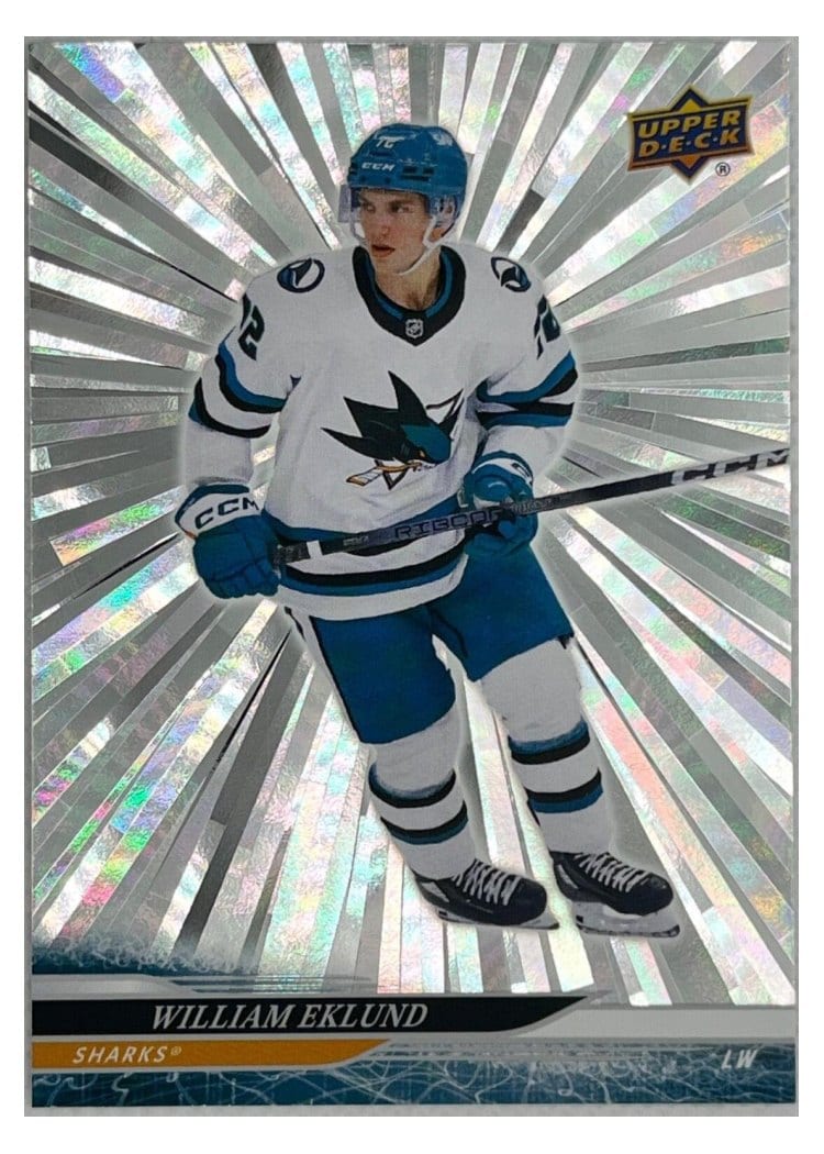 2024-25 Upper Deck Base Set William Eklund #386 card