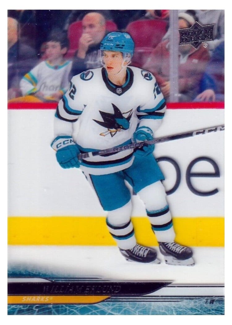 2024-25 Upper Deck Base Set William Eklund #386 card