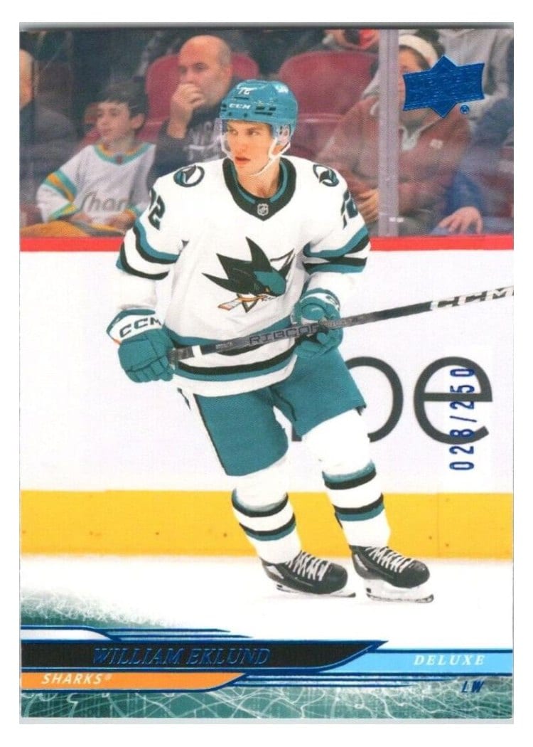 2024-25 Upper Deck Base Set William Eklund #386 card