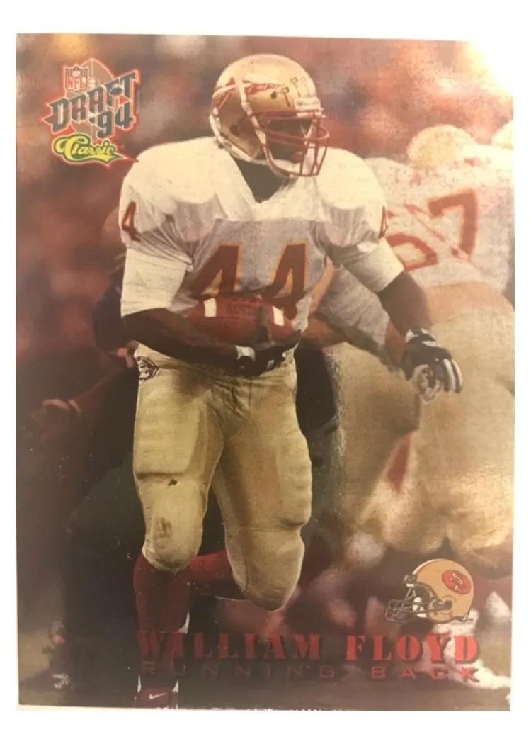 1994 Classic Draft Stars William Floyd #6 card