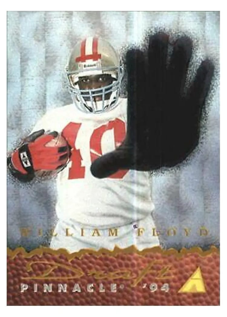 1994 Pinnacle Draft William Floyd #DP8 card