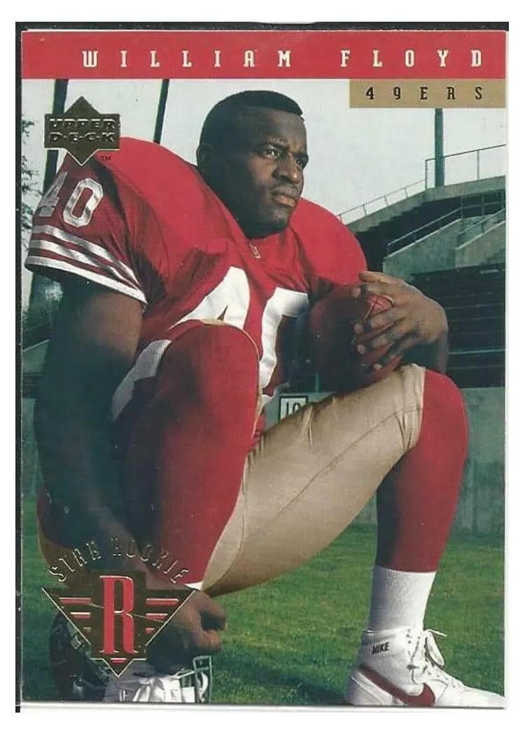 1994 Upper Deck William Floyd #26 card