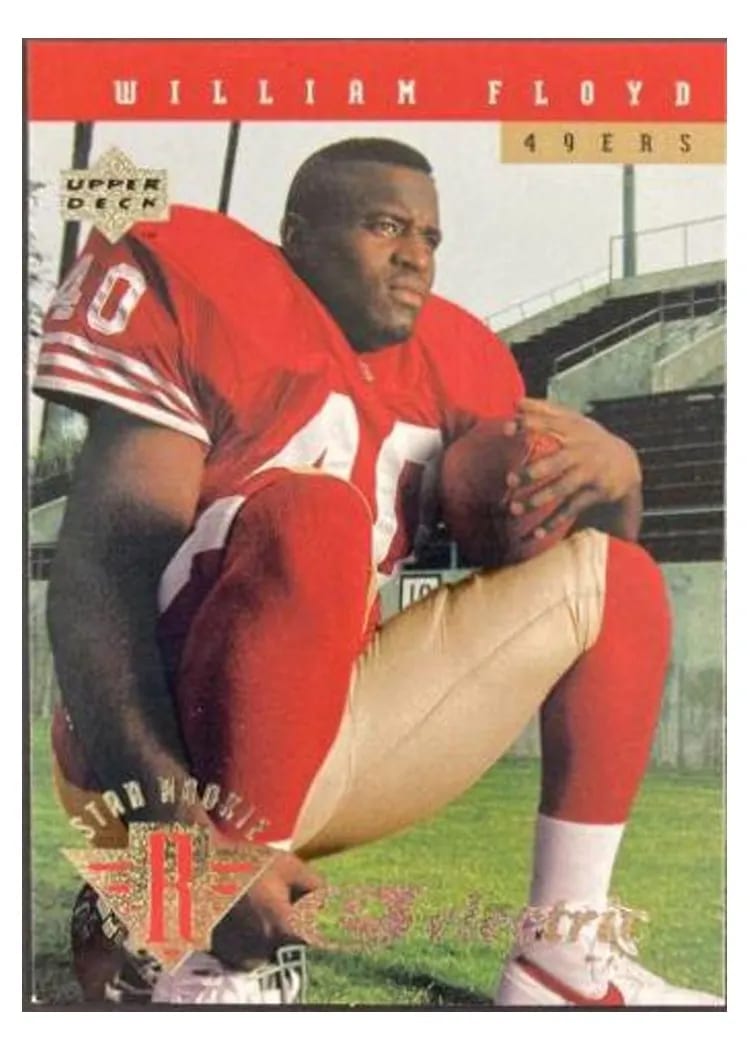 1994 Upper Deck William Floyd #26 card