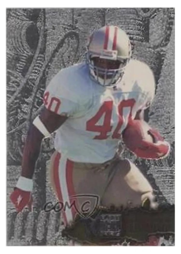 1996 Fleer Metal William Floyd #107PM card