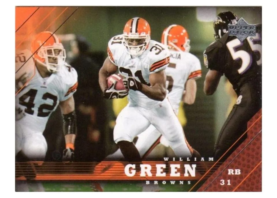 2005 Upper Deck William Green #45 card