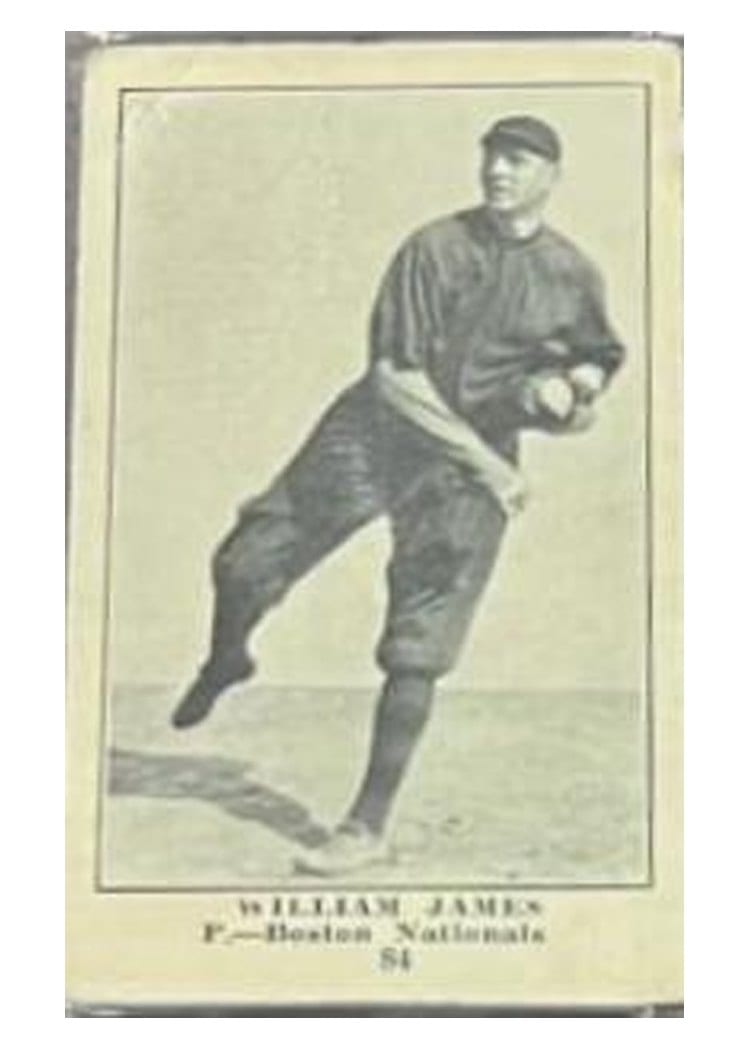 1917 Boston Store William James #84 card