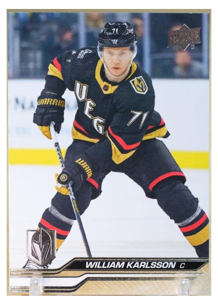 2023-24 Upper Deck Base Set William Karlsson #181 card
