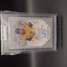 2023-24 Upper Deck Clear Cut Champs Autos William Karlsson #C-WK card
