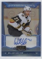 2024-25 O-Pee-Chee Platinum Blue Rainbow Autographs William Karlsson #BA-WK card