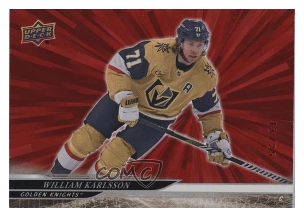2024-25 Upper Deck Base Set William Karlsson #637 card